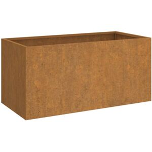 vidaXL Garden Bed Corten Steel - Plant Pot 62x30x29 cm vidaXL Garden Bed Corten Steel - Plant Pot 62x30x29 cm