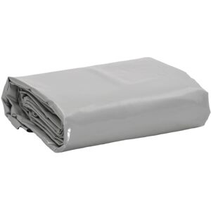 vidaXL Tarpaulin Cover Ground Sheet Waterproof Camping Tarp Grey 600 g/m² vidaXL Tarpaulin Cover Ground Sheet Waterproof Camping Tarp Grey 600 g/m²