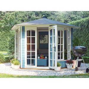 Dunster House Wooden Summerhouse 3m x 2.5m Sun Room Vantage 300 Dunster House Wooden Summerhouse 3m x 2.5m Sun Room Vantage 300