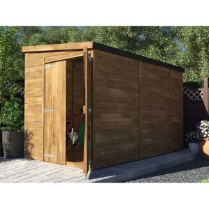 Dunster House Overlord Garden Shed - 1.8m x 3m Wooden Storage - Garden Shed Dunster House Overlord Garden Shed - 1.8m x 3m Wooden Storage - Garden Shed