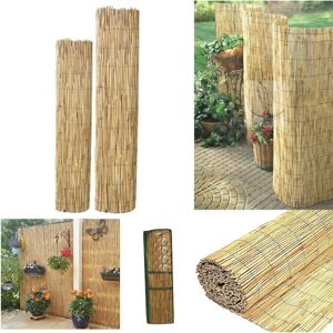 Unbranded Reed Screening Garden Fencing Panel - H 1.5m x W 4m Unbranded Reed Screening Garden Fencing Panel - H 1.5m x W 4m