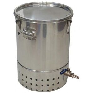 Original Organics 30L Single Deluxe Stainless Steel Bokashi Composter - Food Composting Original Organics 30L Single Deluxe Stainless Steel Bokashi Composter - Food Composting