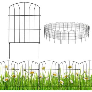 Unbranded 25PCS Decorative Garden Fence Rustproof Metal Wire Border Fencing Unbranded 25PCS Decorative Garden Fence Rustproof Metal Wire Border Fencing