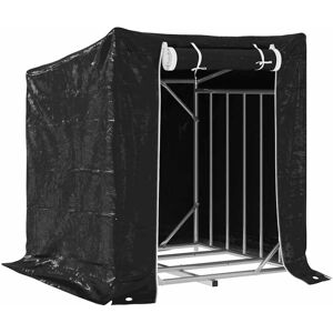 (100.5 x 100.5 x 110.5 cm) vidaxL Firewood Rack with Rain Cover 100.5x100.5x110. (100.5 x 100.5 x 110.5 cm) vidaxL Firewood Rack with Rain Cover 100.5x100.5x110.