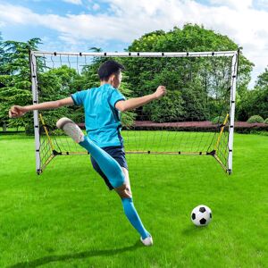 Unbranded 8ft x 5ft Pop Up Football Goals PORTABLE TRAINING Garden Goals Unbranded 8ft x 5ft Pop Up Football Goals PORTABLE TRAINING Garden Goals