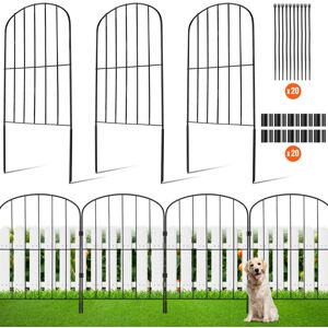 VEVOR Decorative Garden Fence 10 Pack No Dig Fence 24in(H) x11ft(L) Animal Barr VEVOR Decorative Garden Fence 10 Pack No Dig Fence 24in(H) x11ft(L) Animal Barr