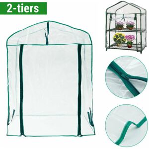GreenZech (2 tiers) 2/3/4/5-Tier Garden Greenhouse Shed Storage PVC Cover Heavy-duty Sunpr GreenZech (2 tiers) 2/3/4/5-Tier Garden Greenhouse Shed Storage PVC Cover Heavy-duty Sunpr