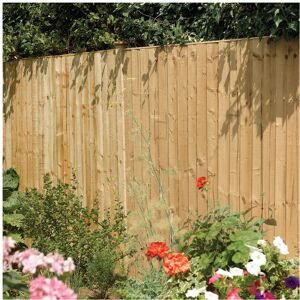 Rowlinson 6x6 Vertical Board Panel Pressure Treated (Pack of 3) - L183 x W183 x H183 cm Rowlinson 6x6 Vertical Board Panel Pressure Treated (Pack of 3) - L183 x W183 x H183 cm