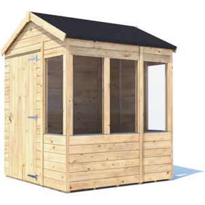 Dunster House Potting Shed Apex Roof W6' x D6' (W1.8m x D1.8m) Overlord Modular Dunster House Potting Shed Apex Roof W6' x D6' (W1.8m x D1.8m) Overlord Modular