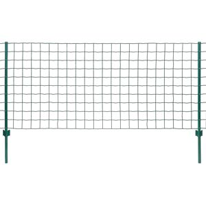 vidaXL 142811 Green Wire Mesh Complete Set 20 x 1 m Steel Garden Metal Fence vidaXL 142811 Green Wire Mesh Complete Set 20 x 1 m Steel Garden Metal Fence