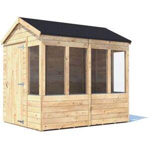 Dunster House Potting Shed Apex Roof W6' x D8' (W1.8m x D2.4m) Overlord Modular Dunster House Potting Shed Apex Roof W6' x D8' (W1.8m x D2.4m) Overlord Modular