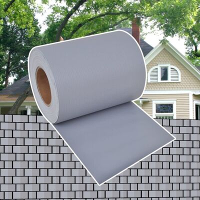 vidaXL Privacy Fence Light Grey PVC - Privacy Barrier vidaXL Privacy Fence Light Grey PVC - Privacy Barrier