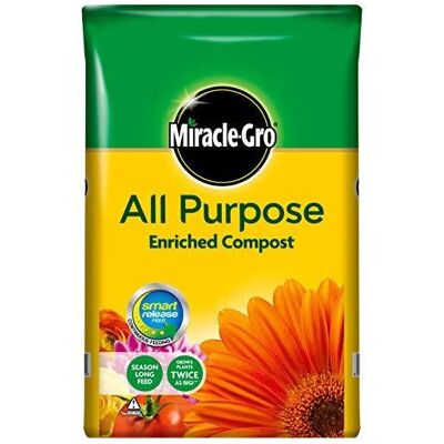 Miracle-Gro All Purpose Enriched Compost 50L Miracle-Gro All Purpose Enriched Compost 50L