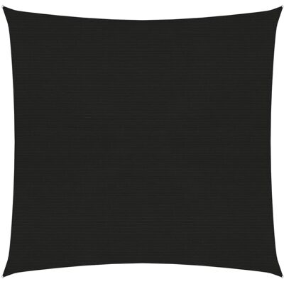 vidaXL Sunshade Sail 160 g/m² Black 4x4 m HDPE Sunscreen Patio Shade Canopy vidaXL Sunshade Sail 160 g/m² Black 4x4 m HDPE Sunscreen Patio Shade Canopy