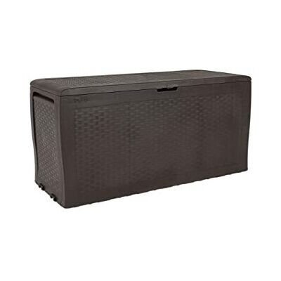 Keter - Samoa Outdoor Trunk - Brown - Outdoor Storage Box Keter - Samoa Outdoor Trunk - Brown - Outdoor Storage Box