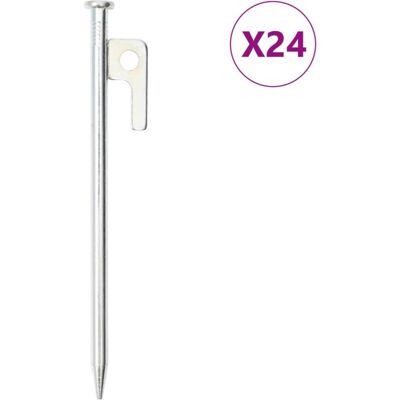 vidaXL Tent Pegs 24 pcs 20 cm - Tent Type vidaXL Tent Pegs 24 pcs 20 cm - Tent Type