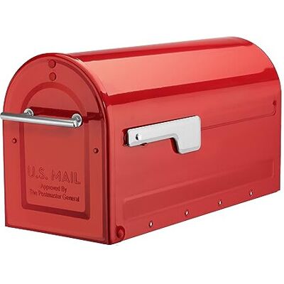 Architectural Mailboxes Boulder Mailbox - Red - Mailbox Architectural Mailboxes Boulder Mailbox - Red - Mailbox