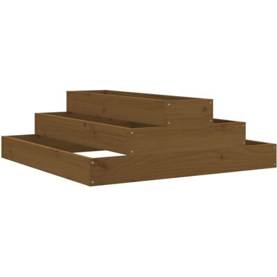 vidaXL Solid Wood Pine Planter Raised Bed Planter - Planter vidaXL Solid Wood Pine Planter Raised Bed Planter - Planter