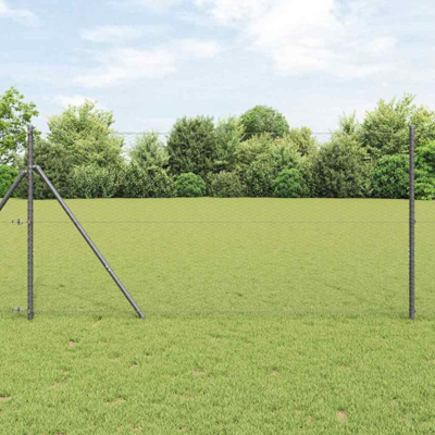 Vidaxl - Hexagonal Gray Garden Fence 1.4x25 m - Garden Fence Vidaxl - Hexagonal Gray Garden Fence 1.4x25 m - Garden Fence