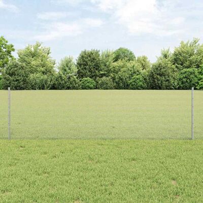 vidaXL 0.6x50 m Steel Wire Fence - Fencing vidaXL 0.6x50 m Steel Wire Fence - Fencing