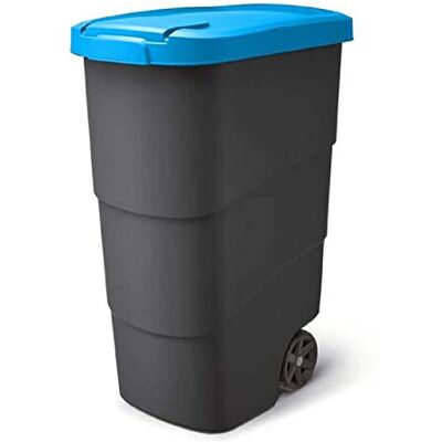 Prosperplast Wheeler - Universal Trash Bin - 90L - Blue Prosperplast Wheeler - Universal Trash Bin - 90L - Blue