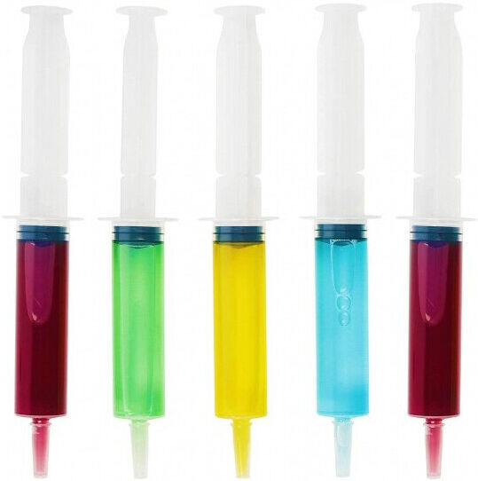 The Twiddlers syringe jello-shot 60 ml transparent 50 pieces