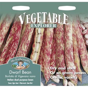 Mr Fothergill's Mr Fothergills - Pictorial Packet - Vegetable - Dwarf Bean Borlotto di Vigevano Mr Fothergill's Mr Fothergills - Pictorial Packet - Vegetable - Dwarf Bean Borlotto di Vigevano
