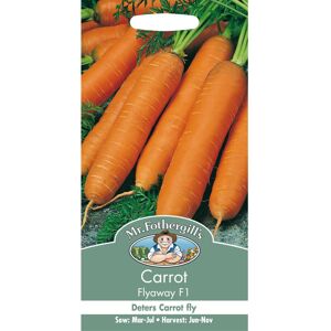 Mr Fothergill's Mr Fothergills - Pictorial Packet - Vegetable - Carrot - Flyaway F1 - 500 Seeds Mr Fothergill's Mr Fothergills - Pictorial Packet - Vegetable - Carrot - Flyaway F1 - 500 Seeds
