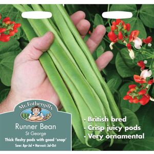 Mr Fothergill's Mr Fothergills - Pictorial Packet - Vegetable - Runner St George - 40 Seeds Mr Fothergill's Mr Fothergills - Pictorial Packet - Vegetable - Runner St George - 40 Seeds