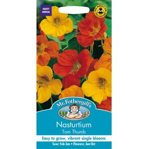 Mr Fothergill's Mr Fothergills - Pictorial Packet - Flower - Nasturtium Tom Thumb - 35 Seeds Mr Fothergill's Mr Fothergills - Pictorial Packet - Flower - Nasturtium Tom Thumb - 35 Seeds