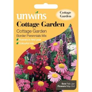 Unwins Grow Your Own Cottage Garden Border Perennials Mix Flower Seeds Unwins Grow Your Own Cottage Garden Border Perennials Mix Flower Seeds