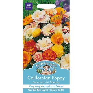 Mr Fothergill's Mr Fothergills - Pictorial Packet - Flower - Californian Poppy Monarch Art Shade Mr Fothergill's Mr Fothergills - Pictorial Packet - Flower - Californian Poppy Monarch Art Shade