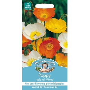 Mr Fothergill's Mr Fothergills - Pictorial Packet - Flower - Poppy Iceland Mixed - 2000 Seeds Mr Fothergill's Mr Fothergills - Pictorial Packet - Flower - Poppy Iceland Mixed - 2000 Seeds