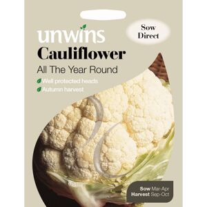 Unwins Grow Your Own Cauliflower All The Year Round Vegetable Seeds Unwins Grow Your Own Cauliflower All The Year Round Vegetable Seeds