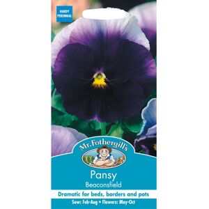 Mr Fothergill's Mr Fothergills - Pictorial Packet - Flower - Pansy Beaconsfield - 100 Seeds Mr Fothergill's Mr Fothergills - Pictorial Packet - Flower - Pansy Beaconsfield - 100 Seeds