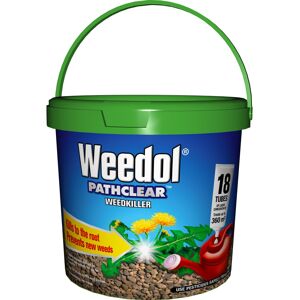 Weedol 011008 Weedkiller, Brown, 18 Tubes Weedol 011008 Weedkiller, Brown, 18 Tubes