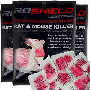 Roshield 1kg Mouse & Rat Pasta Bait - Ready-to-Use Difenacoum Sachets for Effect Roshield 1kg Mouse & Rat Pasta Bait - Ready-to-Use Difenacoum Sachets for Effect