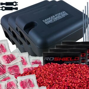 (3 Box Control Kit) Roshield Multi-Bait Rat & Mouse Poison Box Kit (3 Box Control Kit) Roshield Multi-Bait Rat & Mouse Poison Box Kit