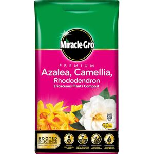 Miracle-Gro Miracle Gro Premium Azalea, Camellia & Rhododendron Ericaceous compost 10L Bag Miracle-Gro Miracle Gro Premium Azalea, Camellia & Rhododendron Ericaceous compost 10L Bag