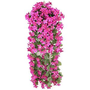 Unbranded (Fuchsia, 2PCS) Artificial Fake Hanging Flowers Vine Plant Home Garden Decoratio Unbranded (Fuchsia, 2PCS) Artificial Fake Hanging Flowers Vine Plant Home Garden Decoratio