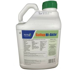 5 Litre GALLUP HI-ACTIV Strongest Ind Strength Glyphosate 490g/L Weed Killer 5 Litre GALLUP HI-ACTIV Strongest Ind Strength Glyphosate 490g/L Weed Killer