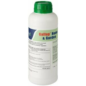 1 Litre Gallup Home & Garden Weed Killer Glyphosate Commercial Strength 1 Litre Gallup Home & Garden Weed Killer Glyphosate Commercial Strength