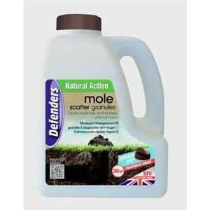 Defenders Mole Repellent Scatter Granules 2.5kg - Castor-Oil Coated, Up to 250 m Defenders Mole Repellent Scatter Granules 2.5kg - Castor-Oil Coated, Up to 250 m