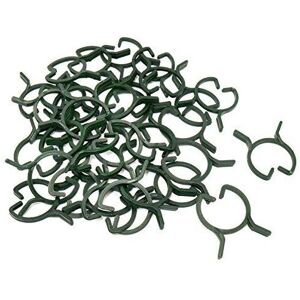 KINGLAKE 100 Pcs Plant Clips Garden Clips Vine Fixing Clips for Plant Stem Suppo KINGLAKE 100 Pcs Plant Clips Garden Clips Vine Fixing Clips for Plant Stem Suppo