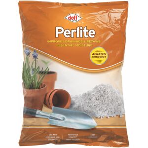 Doff Natural Plant Perlite, Aerates Compost, Improves Drainage/Keeps Moisture 8L Doff Natural Plant Perlite, Aerates Compost, Improves Drainage/Keeps Moisture 8L