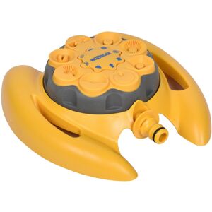 Hozelock HOZ2515 79m2 Multi Sprinkler: 8 Spray Patterns, Dial Adjust, Soft-Touch Hozelock HOZ2515 79m2 Multi Sprinkler: 8 Spray Patterns, Dial Adjust, Soft-Touch