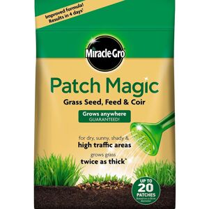 Miracle-Gro Miracle-Gro Patch Magic Grass Seed, Feed & Coir - Lawn Patch 1.5kg Miracle-Gro Miracle-Gro Patch Magic Grass Seed, Feed & Coir - Lawn Patch 1.5kg