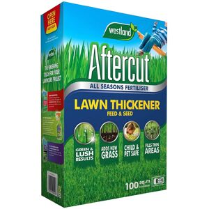 Westland Aftercut Lawn Thickener Feed and Seed, 100 m2, 3.5 kg, Brown Westland Aftercut Lawn Thickener Feed and Seed, 100 m2, 3.5 kg, Brown