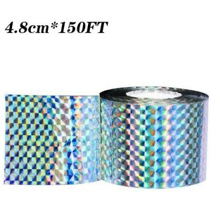 Unbranded (4.8cm*150FT) Bird Repellent Laser Reflect Tape Deterrent Scare Double-sided Tap Unbranded (4.8cm*150FT) Bird Repellent Laser Reflect Tape Deterrent Scare Double-sided Tap