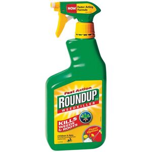 Roundup Fast Acting Weedkiller Ready to Use 1L (17829) Systemic formula kills fr Roundup Fast Acting Weedkiller Ready to Use 1L (17829) Systemic formula kills fr